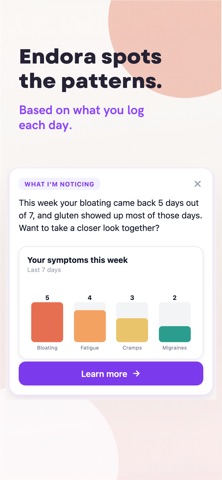 Endora: Cycle & Endo Tracking Screenshot 3 of 8
