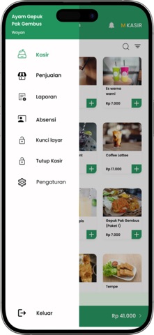 MKASIR - APLIKASI KASIR iPhone screenshot 3