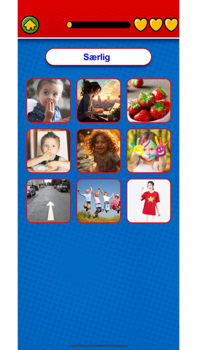 Game to learn Danish Flashcard screenshot 7