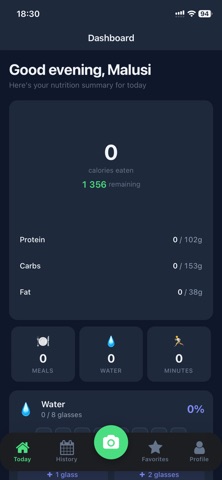 MealSnap: AI Calorie Tracker screenshot