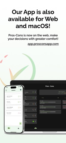 Pros & Cons - Smart Choices iPhone screenshot