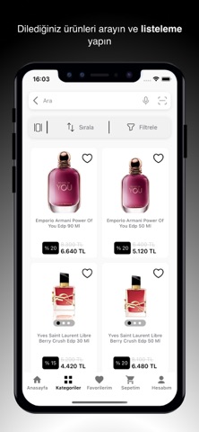Perfume Point iPhone screenshot