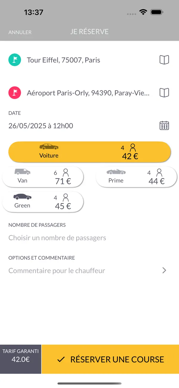 Screenshot #3 pour ADriverVTC