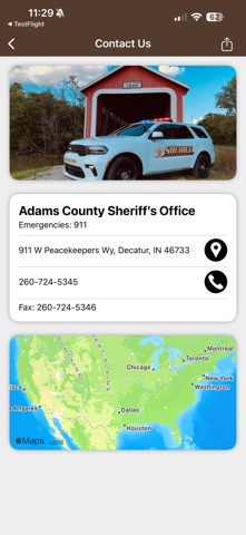 Adams County Sheriff's Office Screenshot 2 of 3