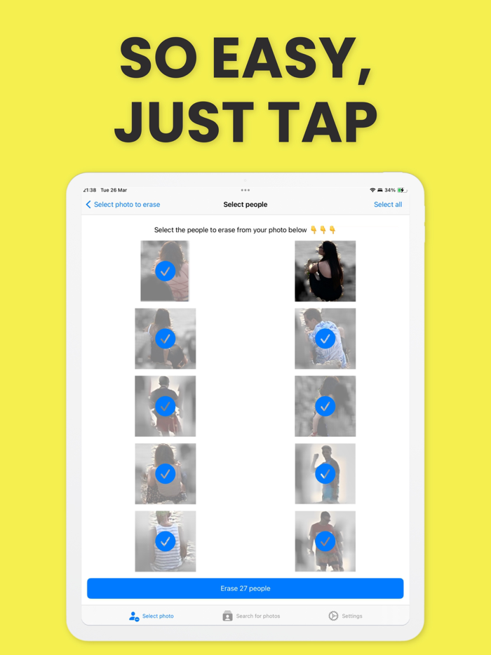 Remove people photos Removex