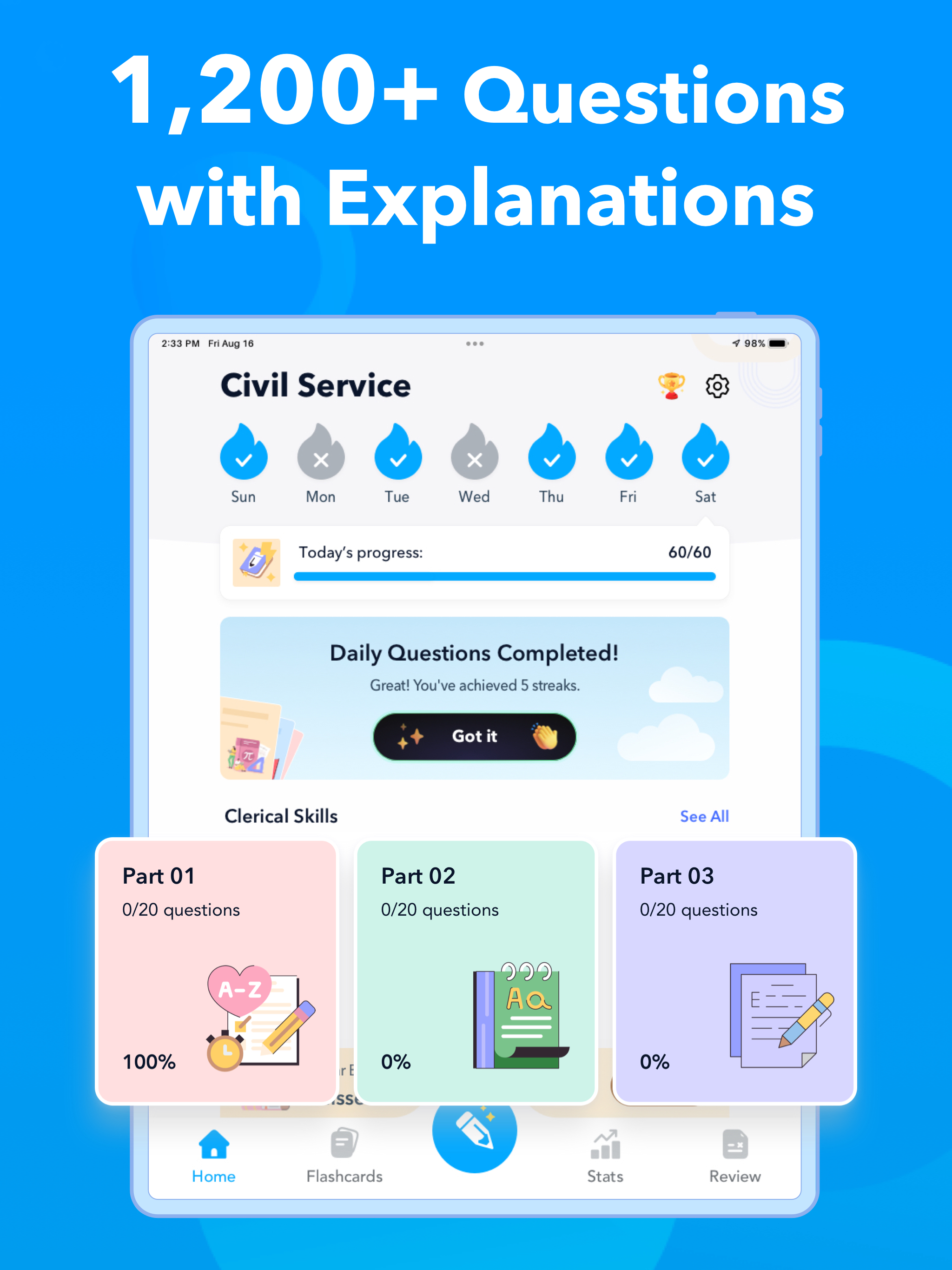 Civil Service Exam Prep: 2026 screenshot 10