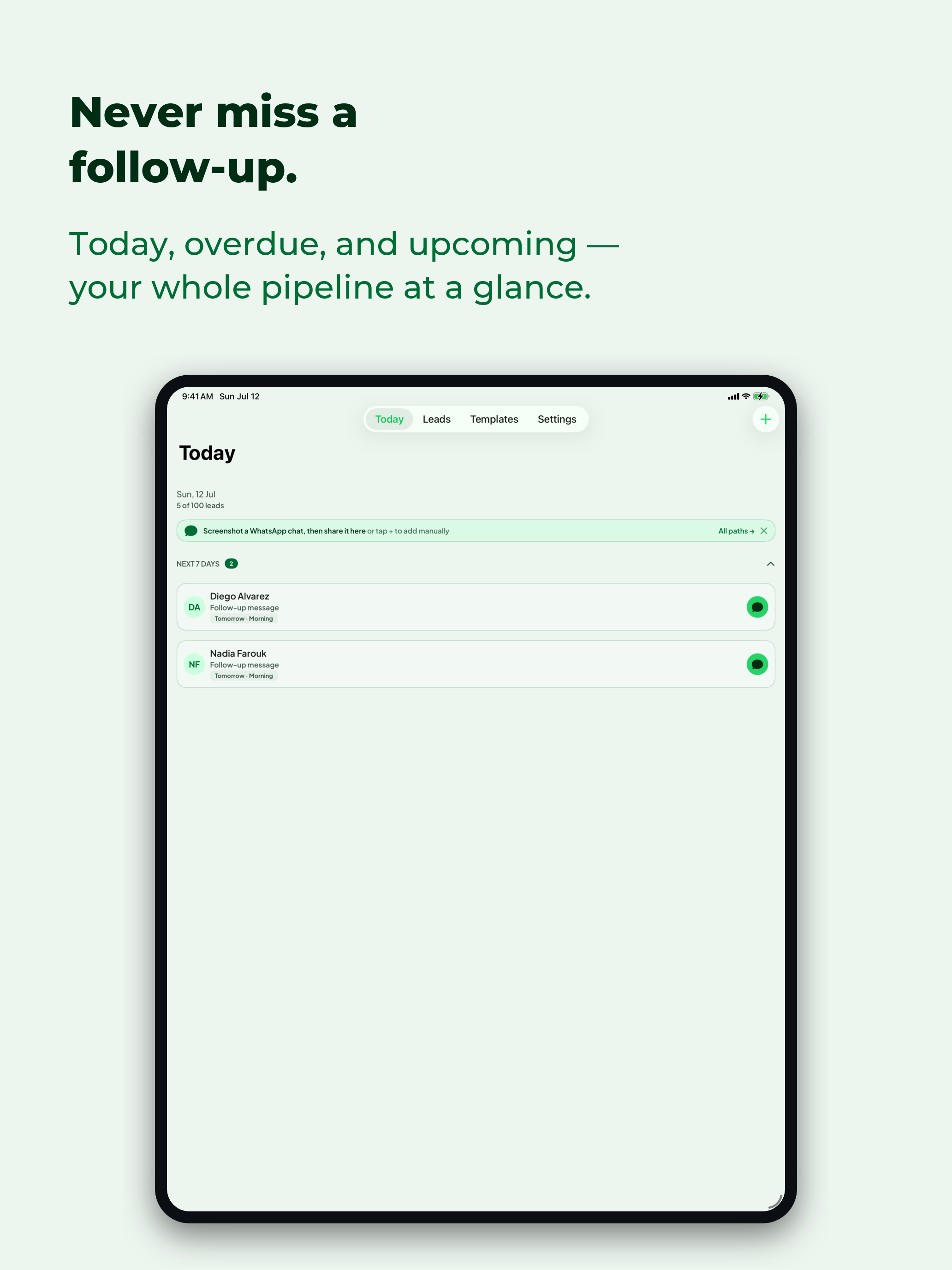LeadPing: Follow-up CRM screenshot 12