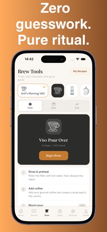 Brewio: Coffee Journal & Timer screenshot