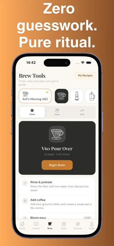 Brewio コーヒージャーナル screenshot 3 of 5