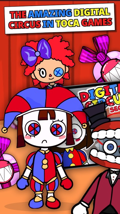 Digital Circus for Toca World. Screenshot