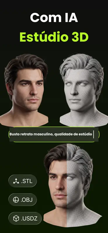 Mesh 3D AI Gerador screenshot 1 of 6