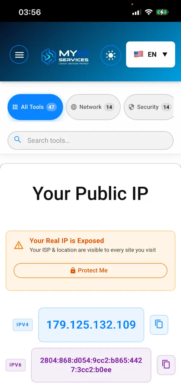 Screenshot #3 pour My IP Services