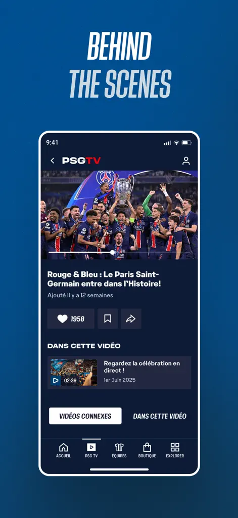 PSG Officiel - Application Sports | MWM