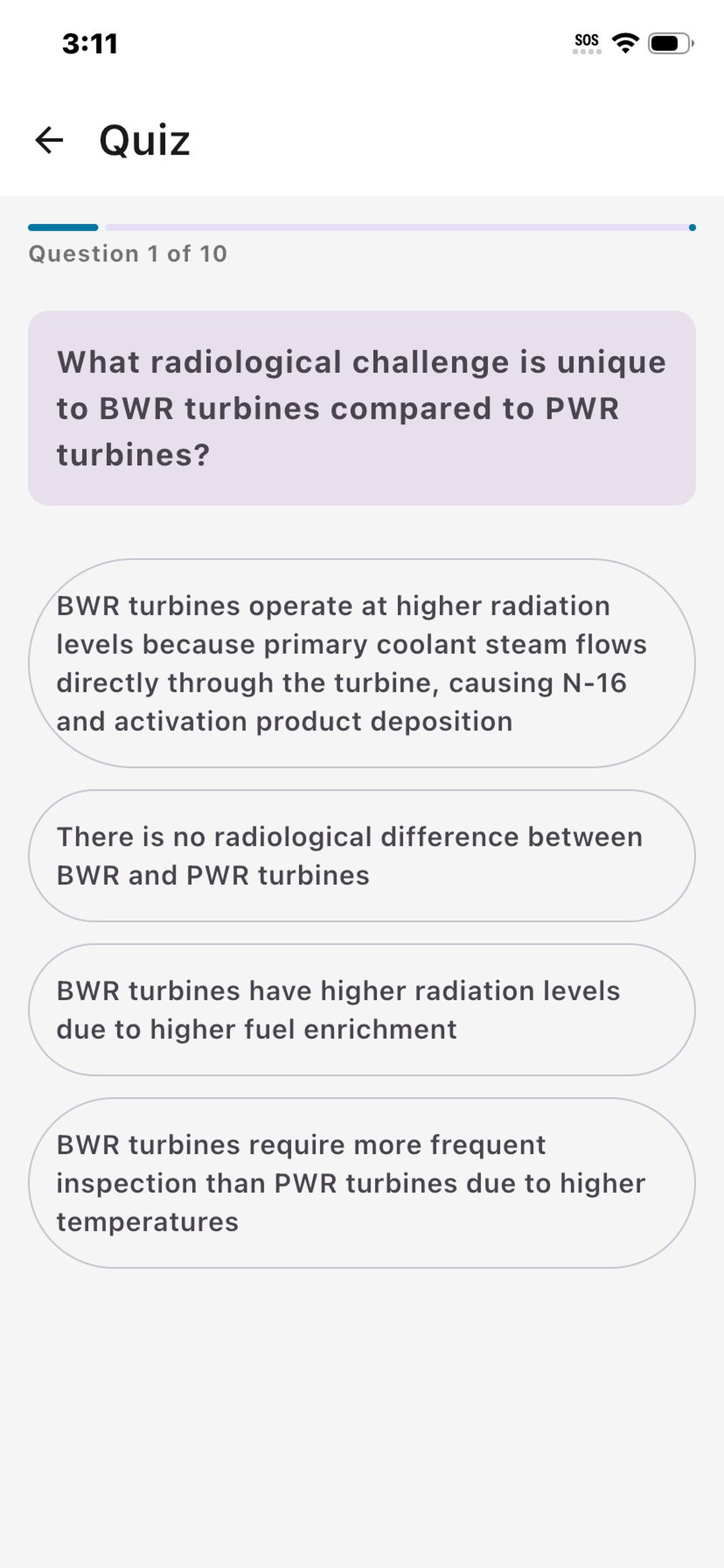 Nuclear Quiz
