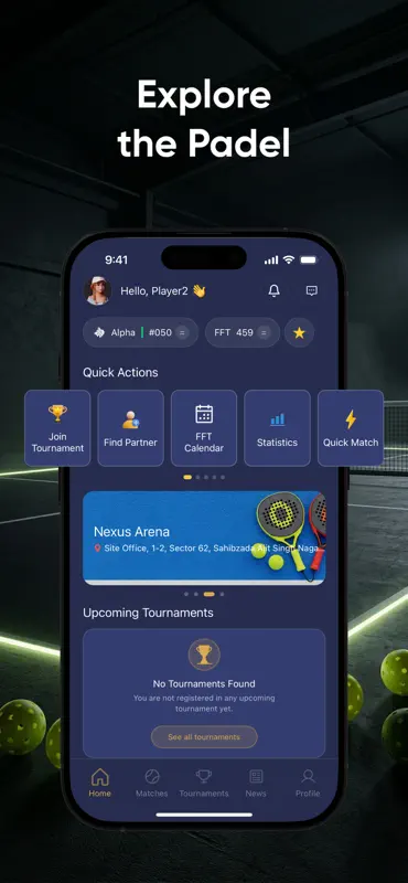 AlphaPadel Compet screenshot 1 of 7