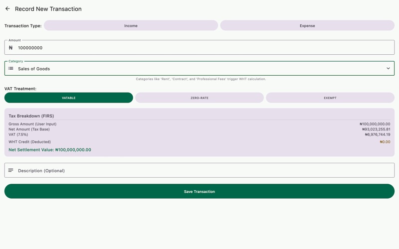 App screenshot