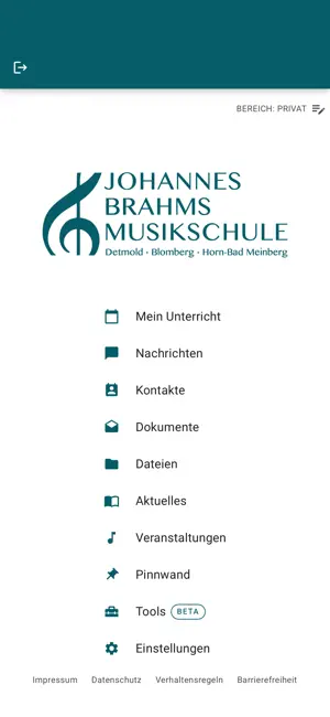 Johannes-Brahms-Musikschule screenshot 1