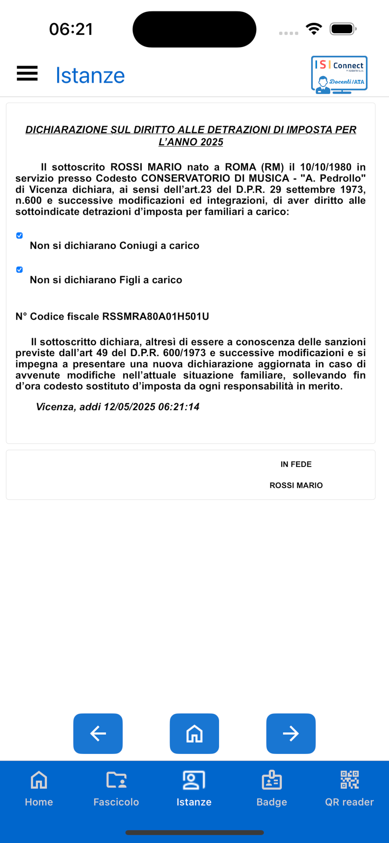 Servizi Docenti ATA ISIDATA
