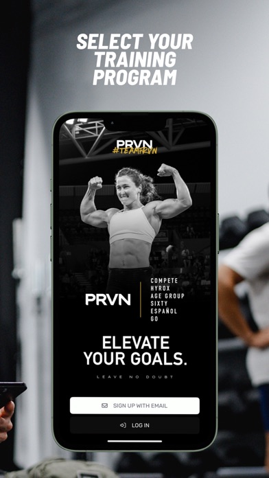 PRVN Fitness iPhone screenshot 2 - Health & Fitness app