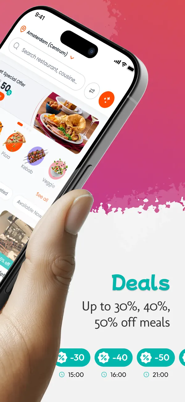Screenshot #2 pour HeyNosh: Restaurant Deals