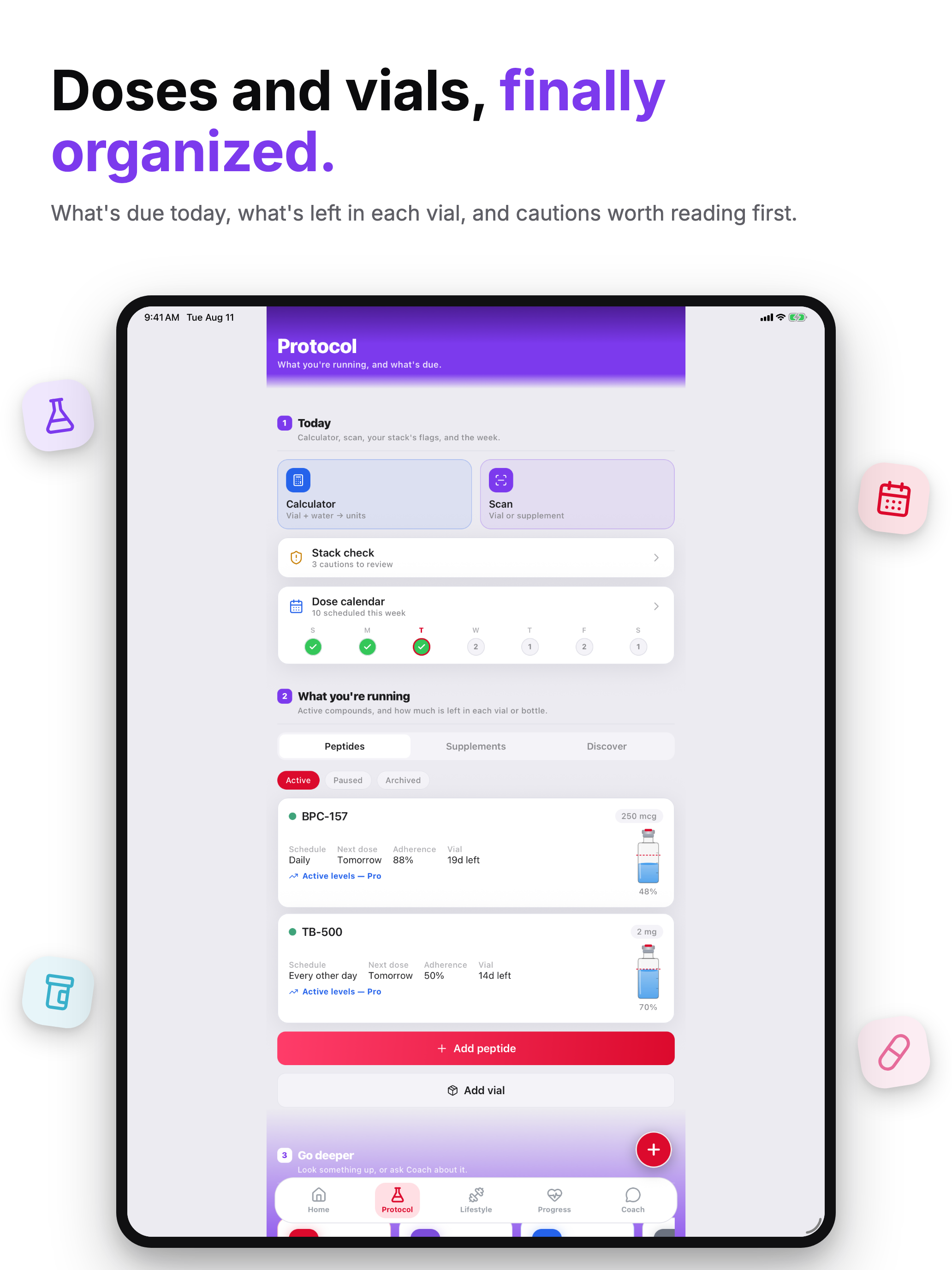 Pepdex: Peptide Calculator screenshot 13