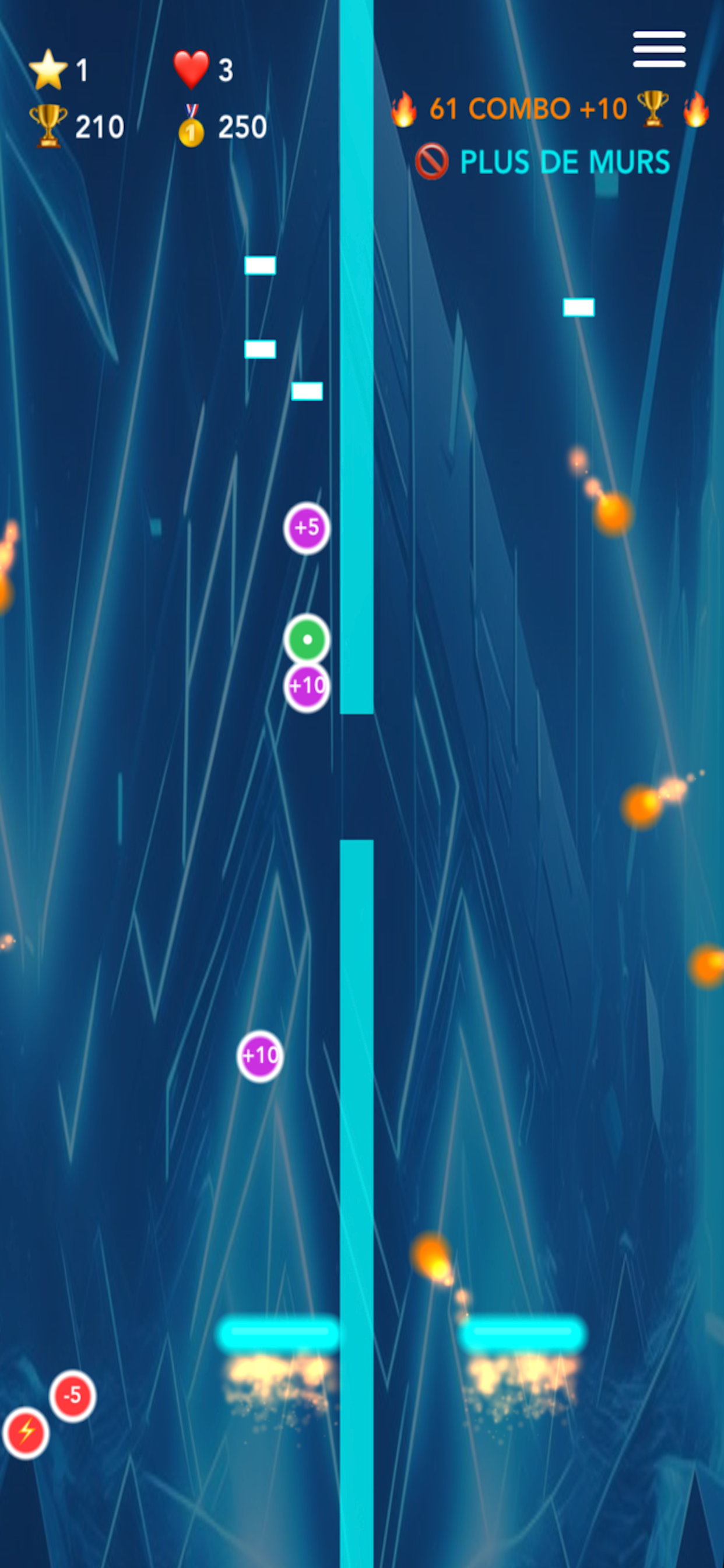 DoubleBreakout : Dual Paddle screenshot 7