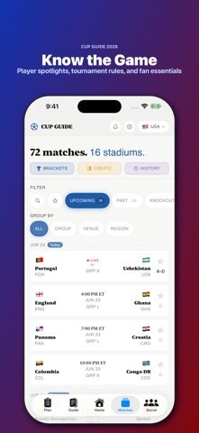 Cup Guide 2026 Screenshot 4 of 7