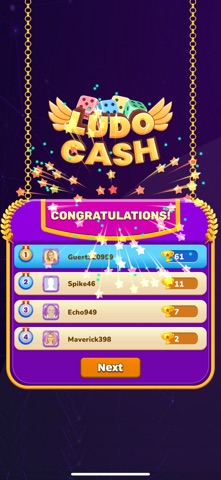 Ludo Cash iPhone screenshot