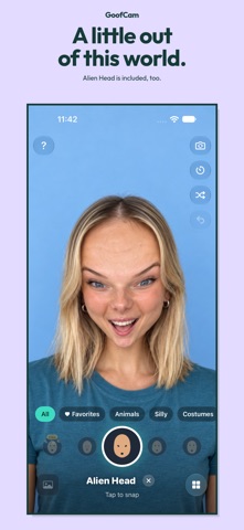 GoofCam: Funny Face Filters Screenshot 5 of 8