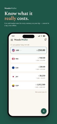 Wander Wallet screenshot
