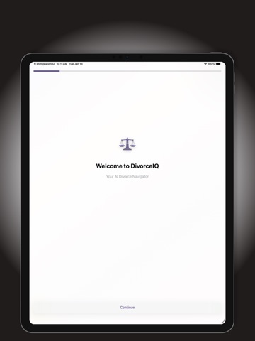 Divorce IQ: Planning AI Guide iPad screenshot