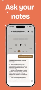 Voxxli: AI Meeting Note Taker screenshot