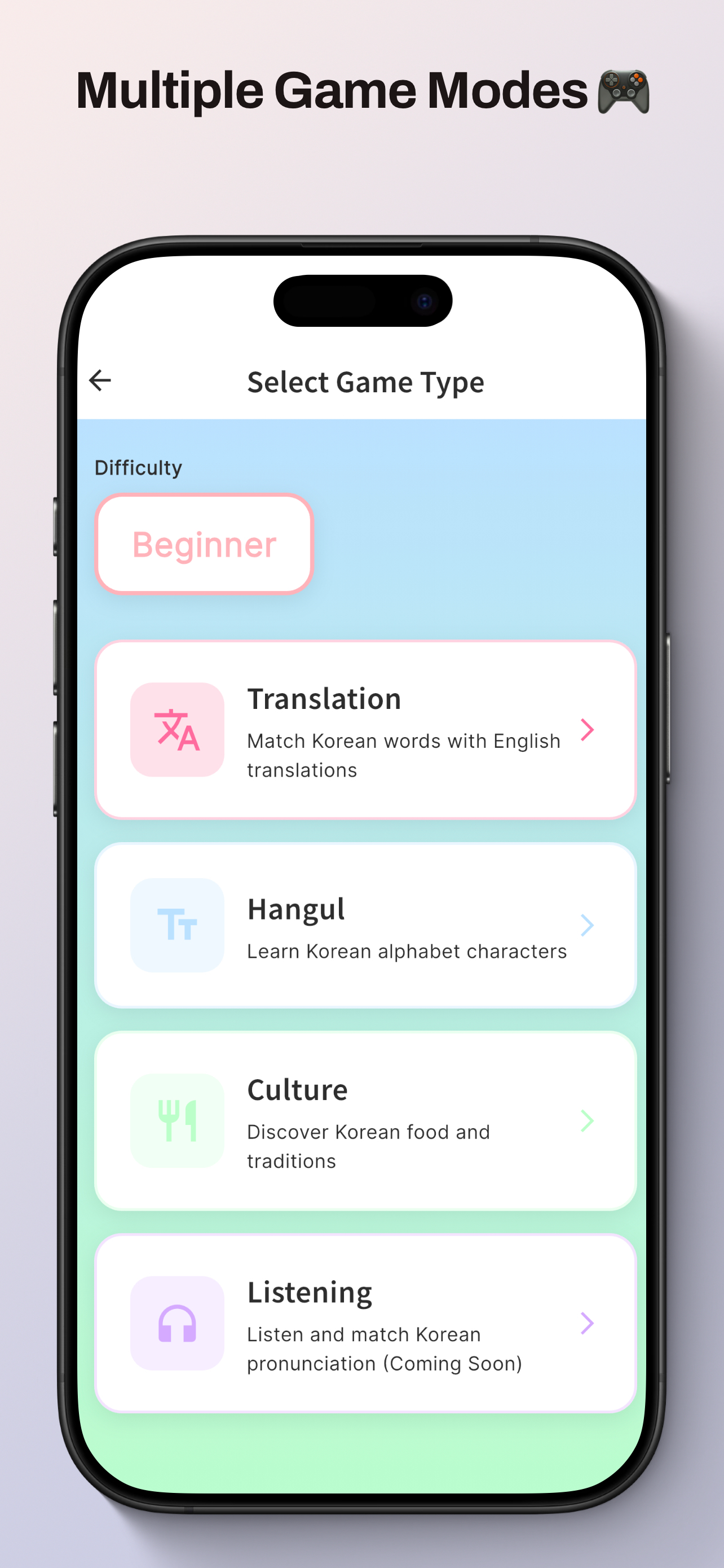 Learn Korean - Match Game screenshot 6