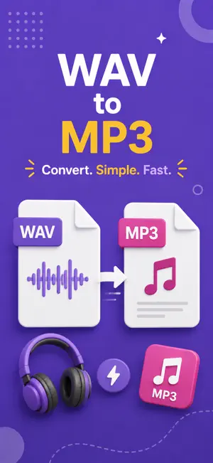 Convert WAV - MP3: Audio Files screenshot 1