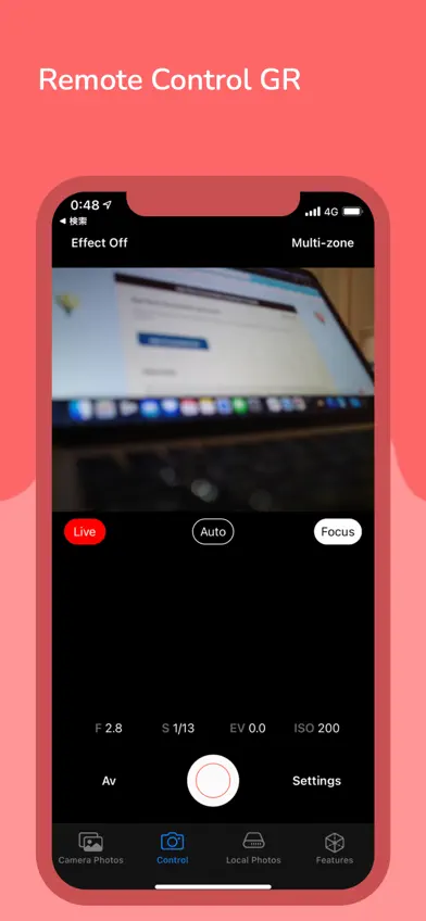 GR Remote Viewer for GR2 & GR3 screenshot 3