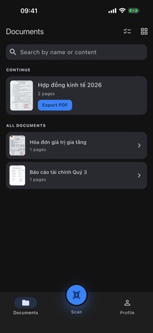 Pocket Scan: PDF & Doc Scanner screenshot 1
