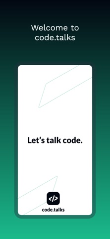 code.talks Screenshot 1 of 4