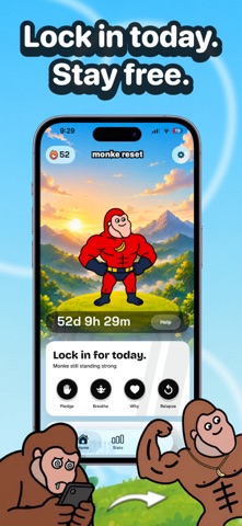 NoFap Tracker: Monke Reset Screenshot 2 of 7