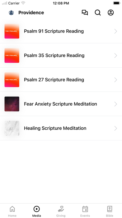 App screenshot