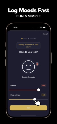 Moobly: Track & Forecast Mood Screenshot 4 of 8