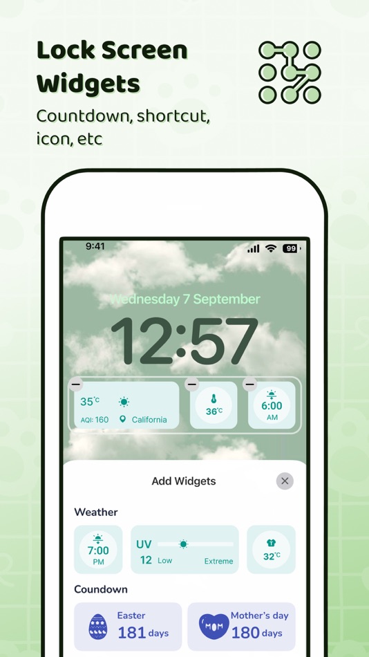 #3. WidgetKit: Widgets & Wallpaper (iOS) Bởi: CEM SOFTWARE LTD