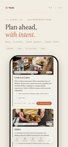 Varde - Trip Planner screenshot
