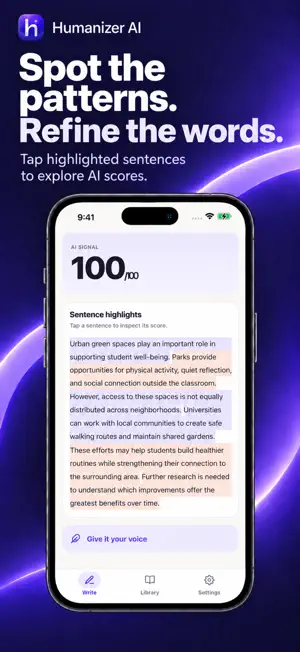 Humanizer AI: Text AI Detector screenshot 2