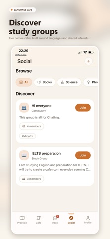 Language Cafe Hub Screenshot 2 of 10