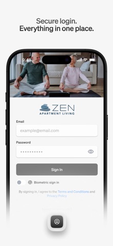 Zen Resident iPhone screenshot