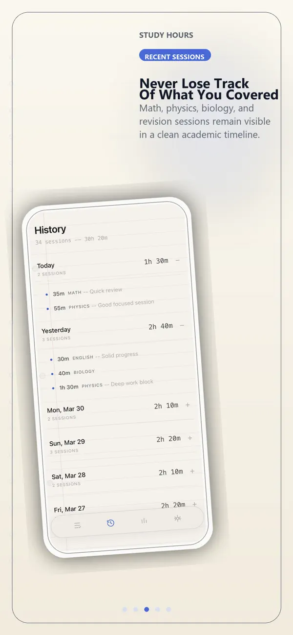 Screenshot #3 pour Study Hours