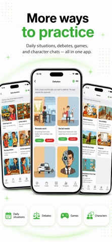 SpeakGator：语言练习 screenshot