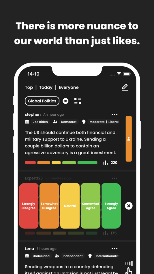 #6. Takes - Where Opinion is Made (iOS) 由: Ferdinand Riedl