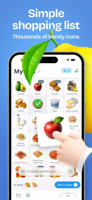 Listic: Shared Grocery List screenshot 1