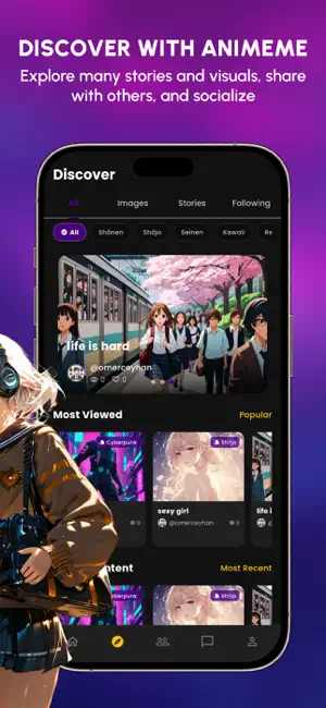 AnimeMe – AI Avatar & Story screenshot 4